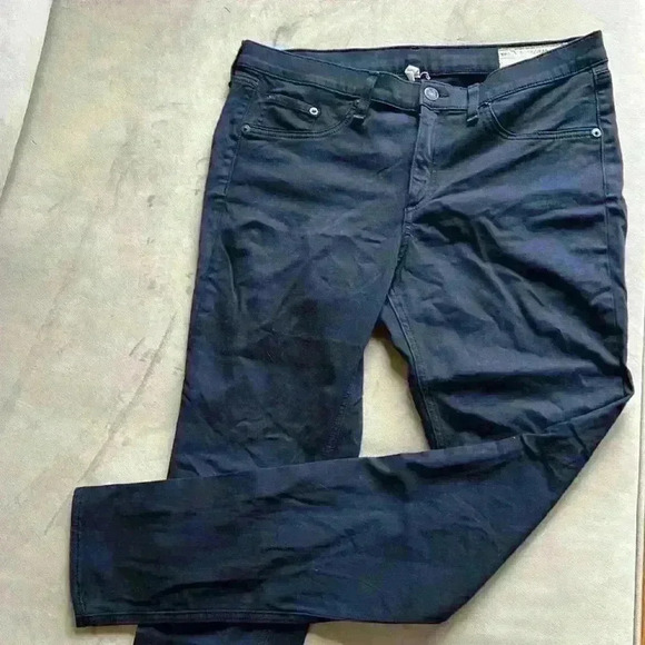 Rag and Bone, soft cotton leggings. Black, Sz 32 - Picture 1 of 4